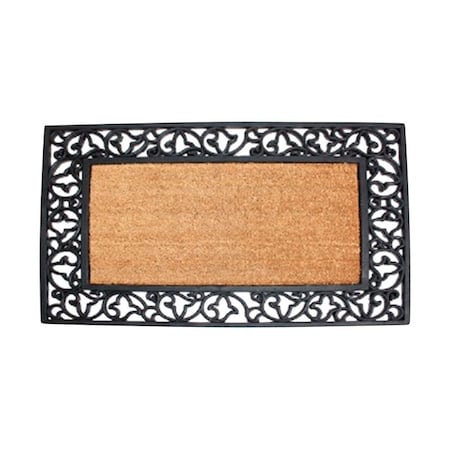 J & M Home Fashions Mat Scrl Conut Fbr24X40" 10619